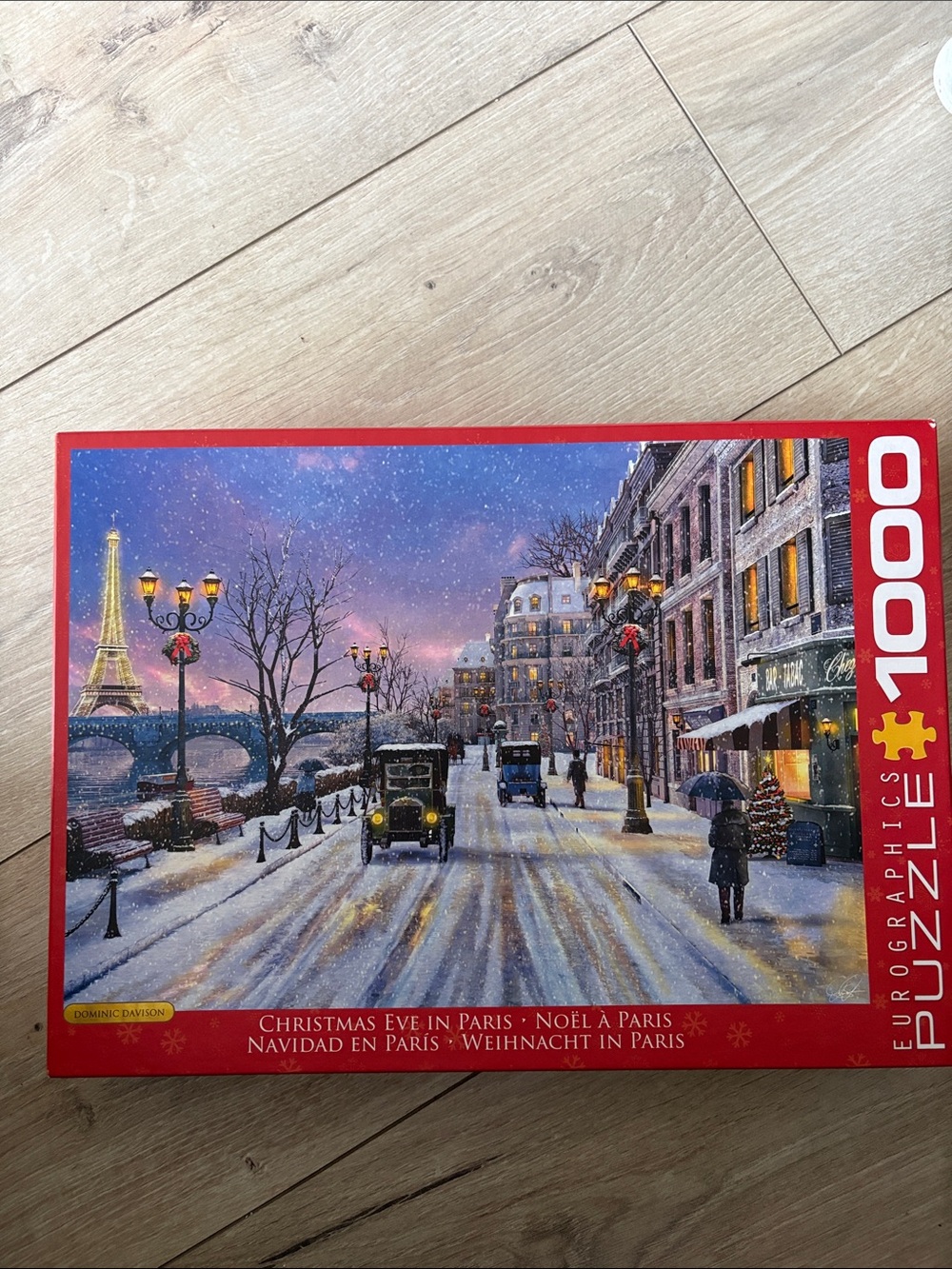 Christmas Eve in Paris 1000-Piece Jigsaw Puzzle Eurographics